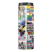 Thermal tumbler thermosbeker (Achterkant)