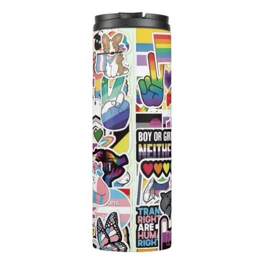 Thermal tumbler thermosbeker (Achterkant)