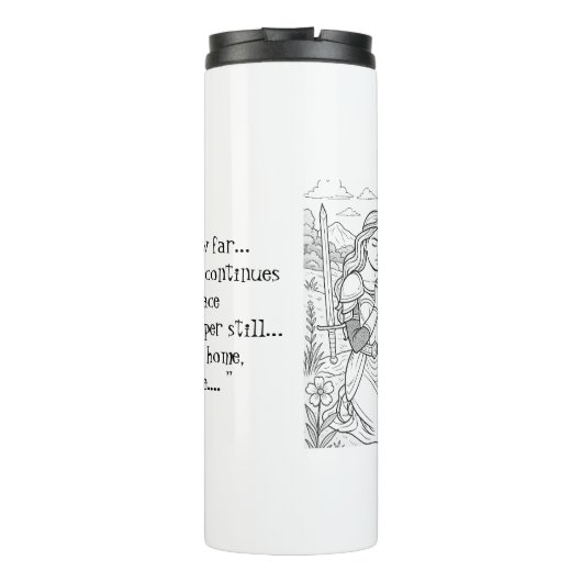 Thermal Tumbler Thermosbeker (Achterkant)