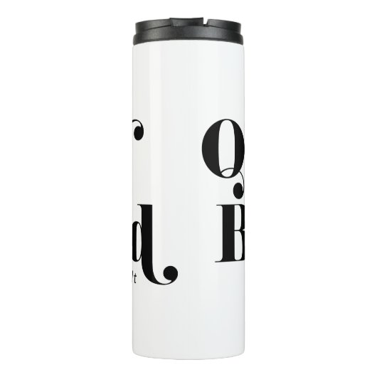 Thermal Tumbler Thermosbeker (Achterkant)