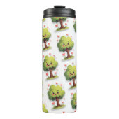 Thermal Tumbler Tree Red Hearts  Thermosbeker (Voorkant)