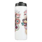 Thermal Tumbler – Urban Loyalty Doberman Pop-Art  Thermosbeker (Voorkant)