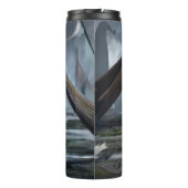 Thermal Tumbler, Valhalla Oliver 10 Thermosbeker (Achterkant)