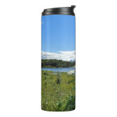 Thermal Tumbler w/ scène uit Alaska Thermosbeker (Gedraaid links)