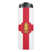Thermal Tumbler with flag of Montreal, Canada Thermosbeker (Voorkant)