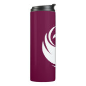 Thermal Tumbler with flag of Phoenix City Thermosbeker (Gedraaid links)