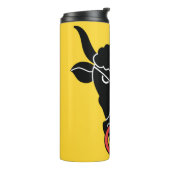 Thermal Tumbler with flag of Uri, Switzerland Thermosbeker (Gedraaid links)