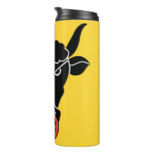 Thermal Tumbler with flag of Uri, Switzerland Thermosbeker (Geroteerd rechts)