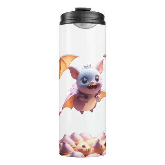 Thermal Tumblers - Cute Halloween Art Thermosbeker (Voorkant)