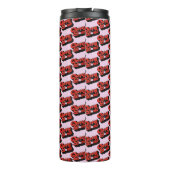 thermale trommel met kersenbom thermosbeker (Achterkant)