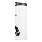 Thermale Tumbler-Yellowstone Wolf Thermosbeker (Geroteerd rechts)