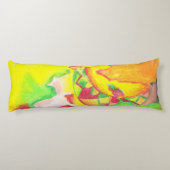 Thermisch Abstract door AnyaC Lichaamskussen (Achterkant)