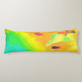 Thermisch Abstract door AnyaC Lichaamskussen (Voorkant)