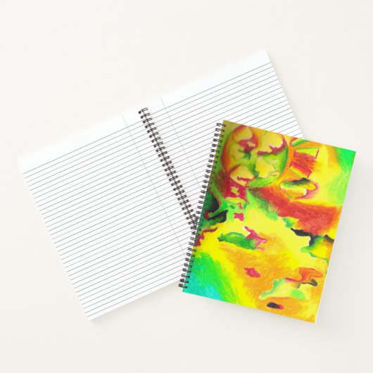 Thermisch Abstract door AnyaC Notitieboek (Binnen)