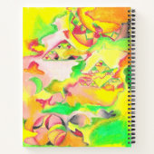 Thermisch Abstract door AnyaC Notitieboek (Achterkant)