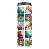 Thermisch flesje 10 Photo Rond Sjabloon Thermosbeker (Achterkant)