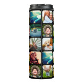 Thermisch flesje 10 Photo Rond Sjabloon Thermosbeker (Achterkant)