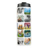 Thermisch flesje 30 Photo Rond Sjabloon Thermosbeker (Voorkant)