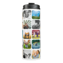 Thermisch flesje 30 Photo Rond Sjabloon