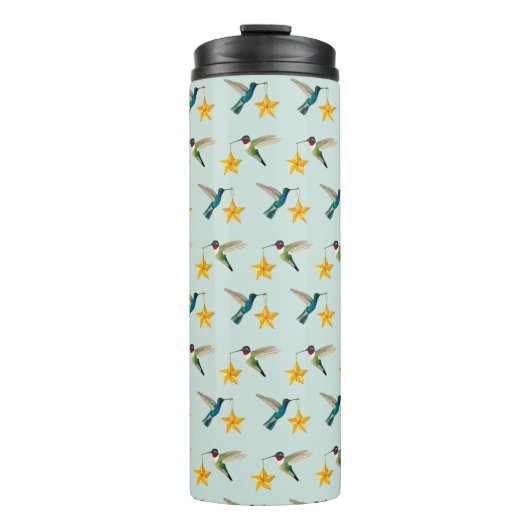 Thermisch getumbler voor levende vogels en sterren thermosbeker (Voorkant)