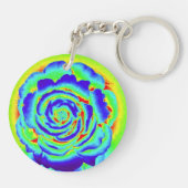 Thermisch Roos Sleutelhanger (Achterkant)