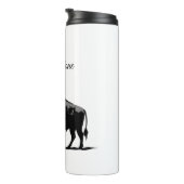 Thermisch Tumbler-Yellowstone Buffalo Thermosbeker (Geroteerd rechts)