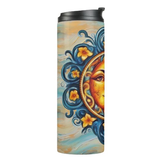 thermische balanstumbler thermosbeker (Gedraaid links)