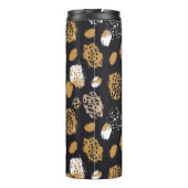 Thermische droogtrommel met dierenprint thermosbeker (Achterkant)