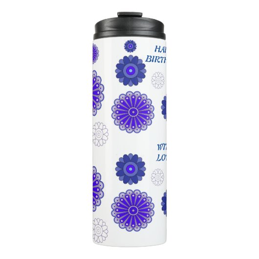 Thermische getumbler als cadeau van de geboortedag thermosbeker (Voorkant)