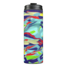 Thermische getumbler - Blauwe Chaos in vormontwerp