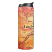 Thermische getumbler: "Ik ben genoeg oud" Thermosbeker (Gedraaid links)