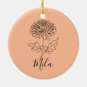 Thermische getumbler keramisch ornament (Achterkant)