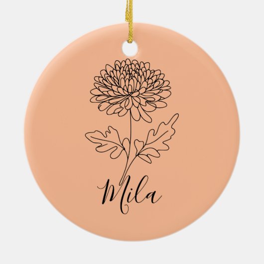 Thermische getumbler keramisch ornament (Achterkant)