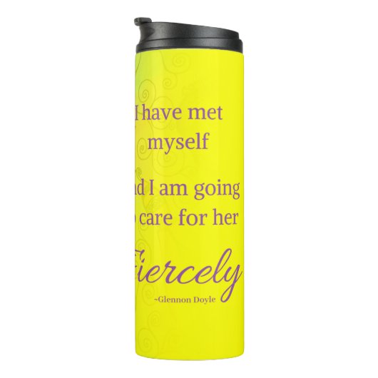 Thermische getumbler met Carysse x Glennon Doyle A Thermosbeker (Geroteerd rechts)