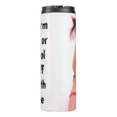 Thermische getumbler | Opwarmen of afkoelen met mi Thermosbeker (Achterkant)