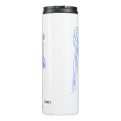 Thermische getumbler : paarden thermosbeker (Achterkant)