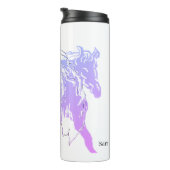 Thermische getumbler : paarden thermosbeker (Geroteerd rechts)