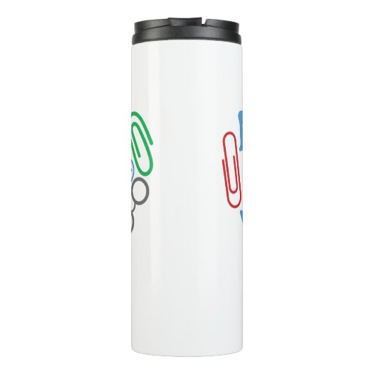 Thermische getumbler thermosbeker (Achterkant)