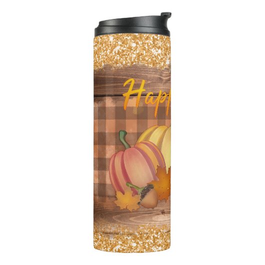 Thermische getumbler thermosbeker (Gedraaid links)