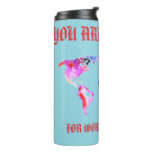 Thermische getumbler thermosbeker (Gedraaid links)