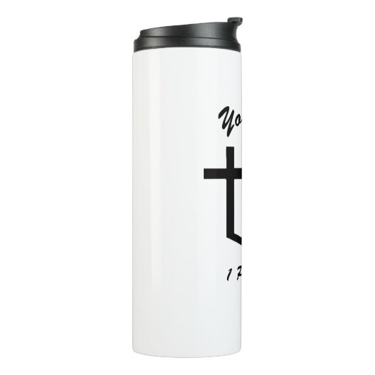 -thermische getumbler thermosbeker (Gedraaid links)