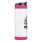 Thermische getumbler thermosbeker (Gedraaid links)