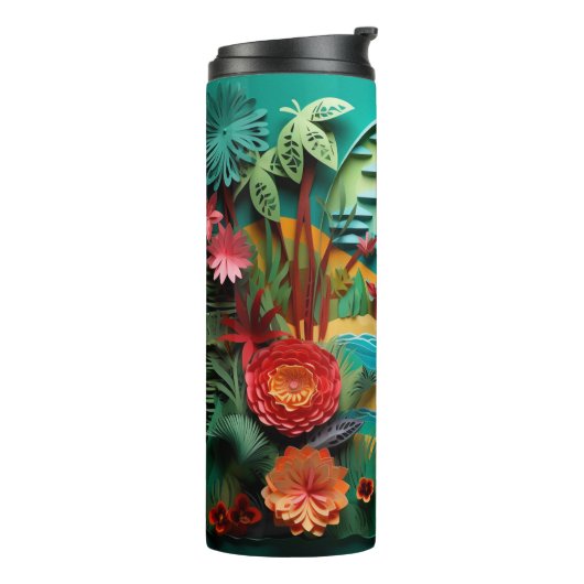 Thermische getumbler thermosbeker (Gedraaid links)