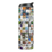 Thermische getumbler thermosbeker (Gedraaid links)