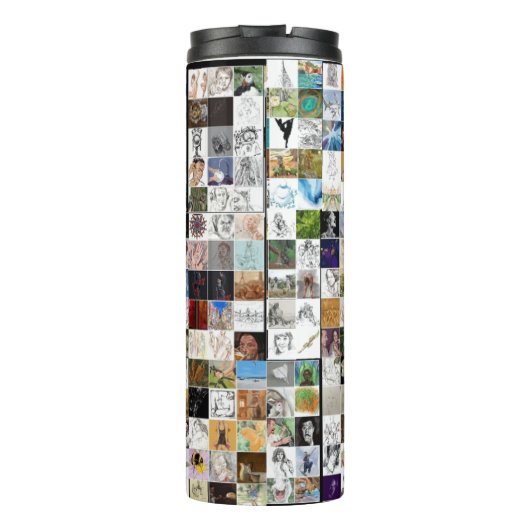 Thermische getumbler thermosbeker (Achterkant)