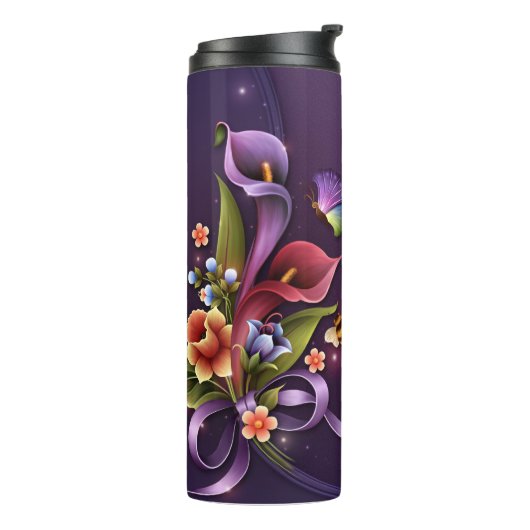 Thermische getumbler thermosbeker (Gedraaid links)