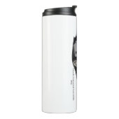 Thermische getumbler thermosbeker (Gedraaid links)