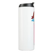 Thermische getumbler thermosbeker (Gedraaid links)