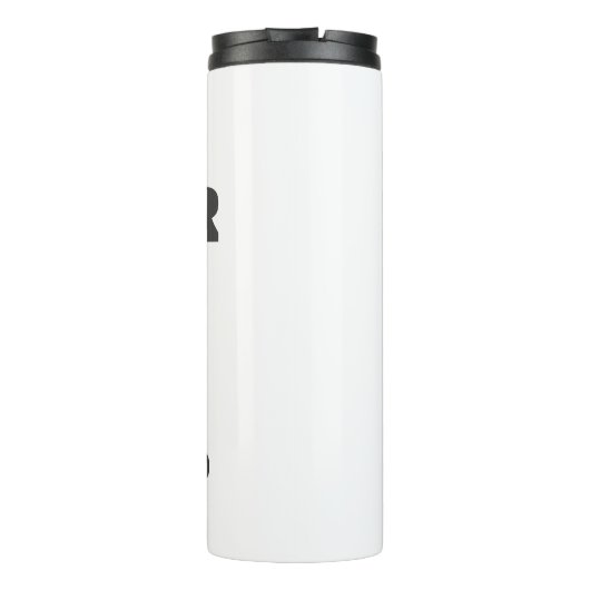 Thermische getumbler thermosbeker (Achterkant)