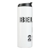 Thermische getumbler thermosbeker (Gedraaid links)